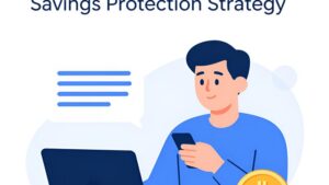 Защищенный криптопортфель 2026 года в виде золотого сейфа с цифровыми активами от Йес Биткоин